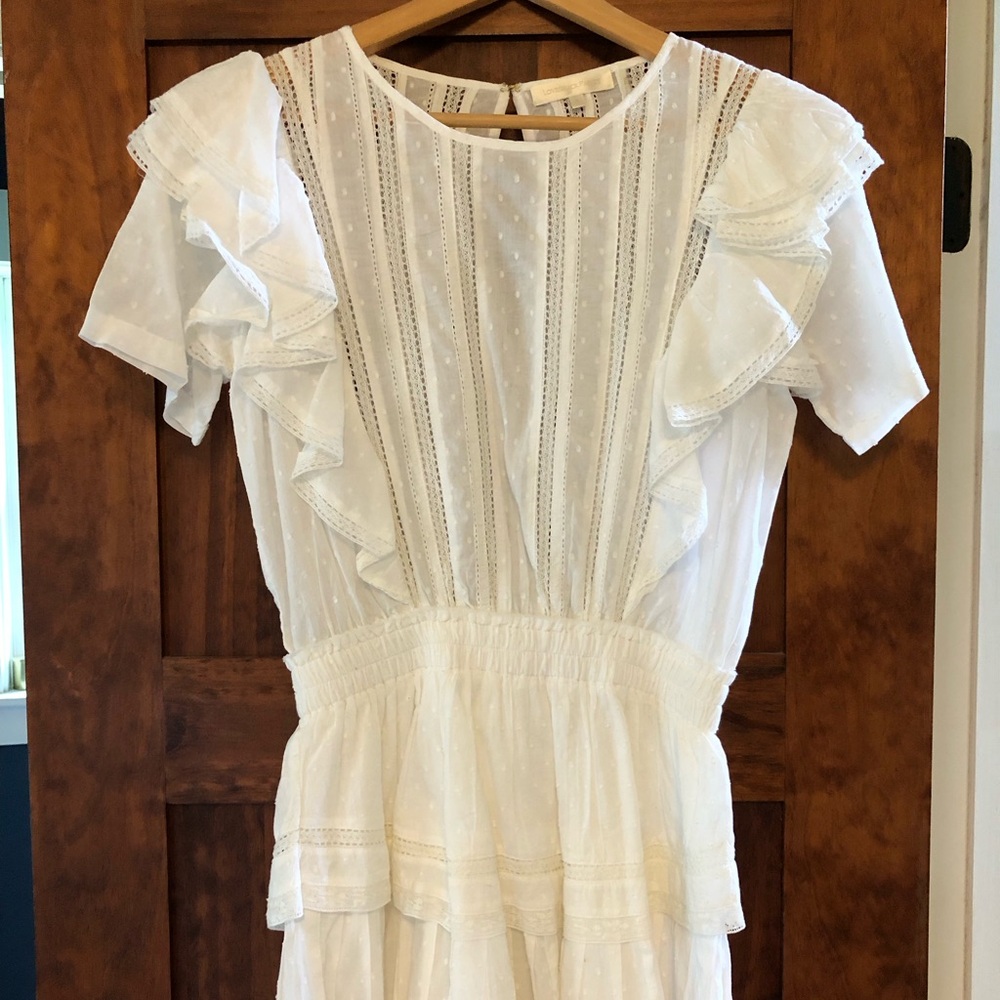 Loveshack Fancy Natasha dress size small.